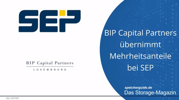 BIP Capital Partners übernimmt Mehrheitsanteile bei SEP